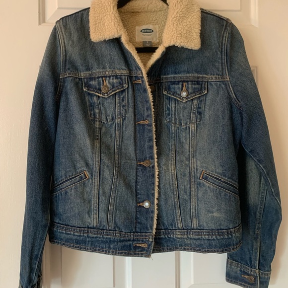Retro Sherpa Jean Jacket Trucker, Sz Small - Picture 8 of 8